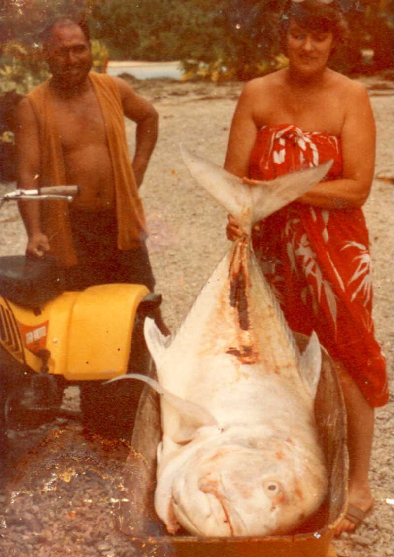 Giant Trevally GT fishing Aitutaki