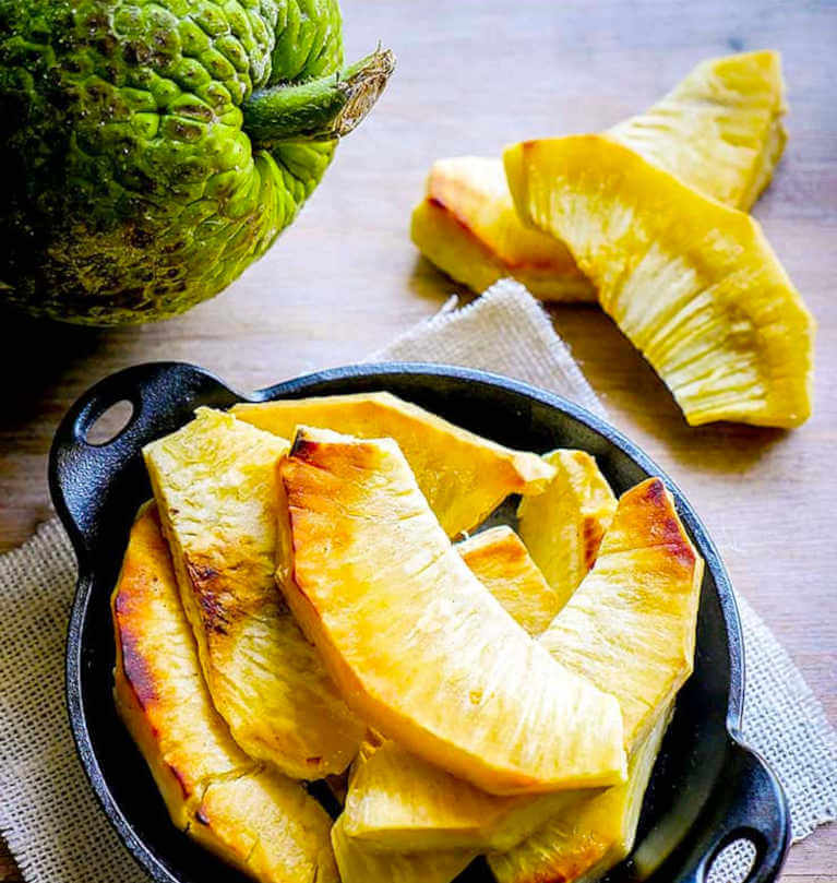 Breadfruit chips.