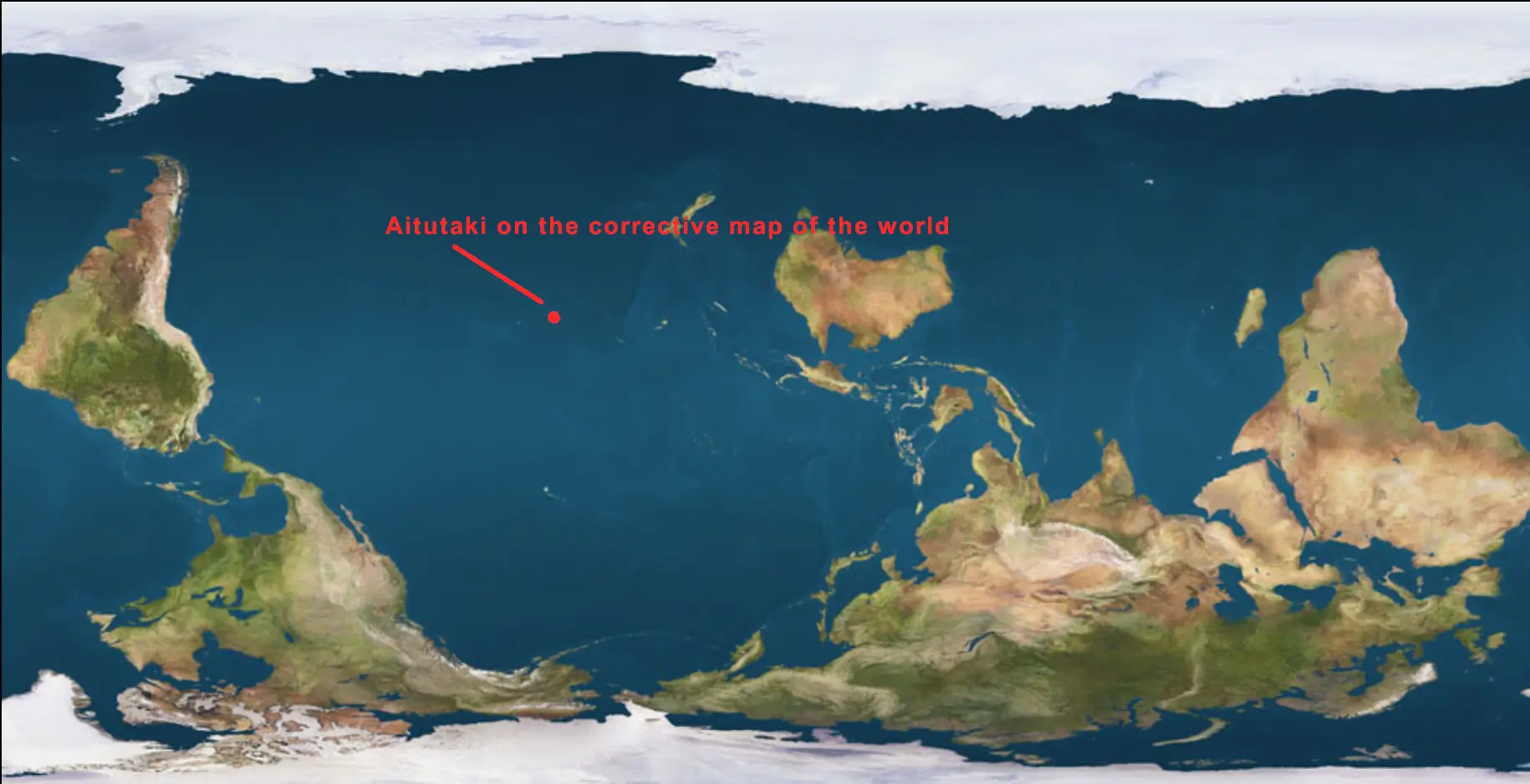 Where Is Aitutaki on the Map of the World?